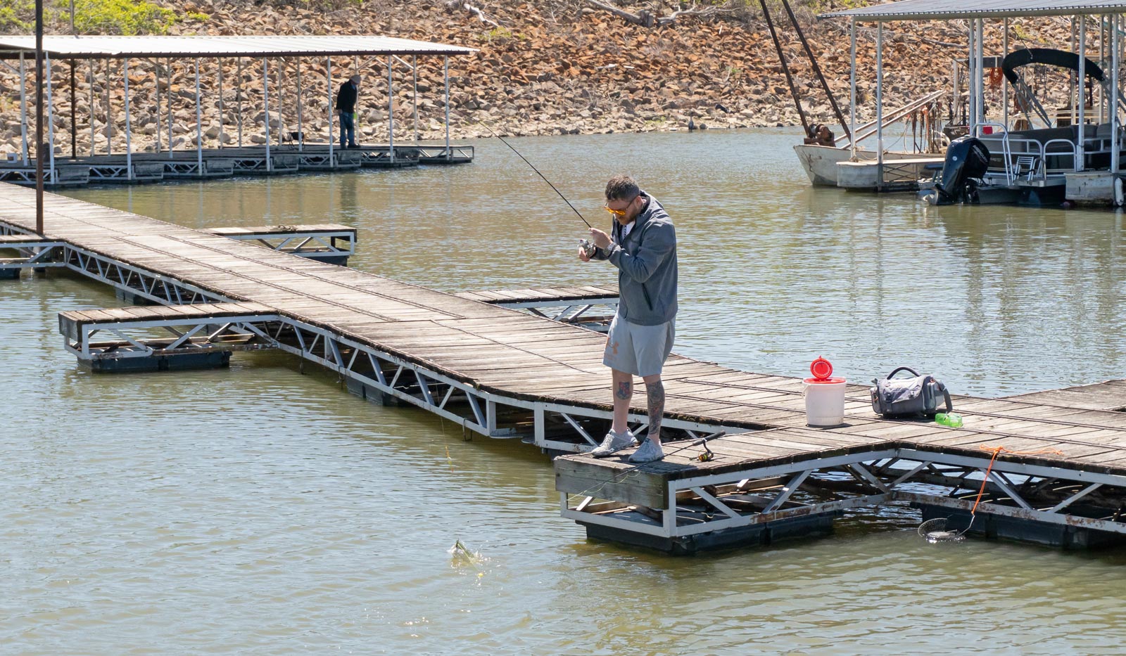 Marina Fishing Dock